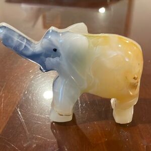 Elephant onyx ? Stone Paperweight.